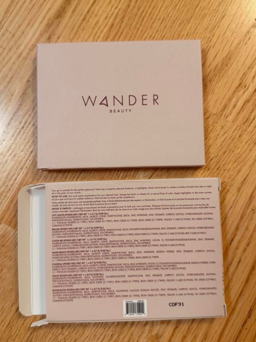 Wander Beauty Sunkissed Getaway Eyeshadow Palette - Brand New In Box